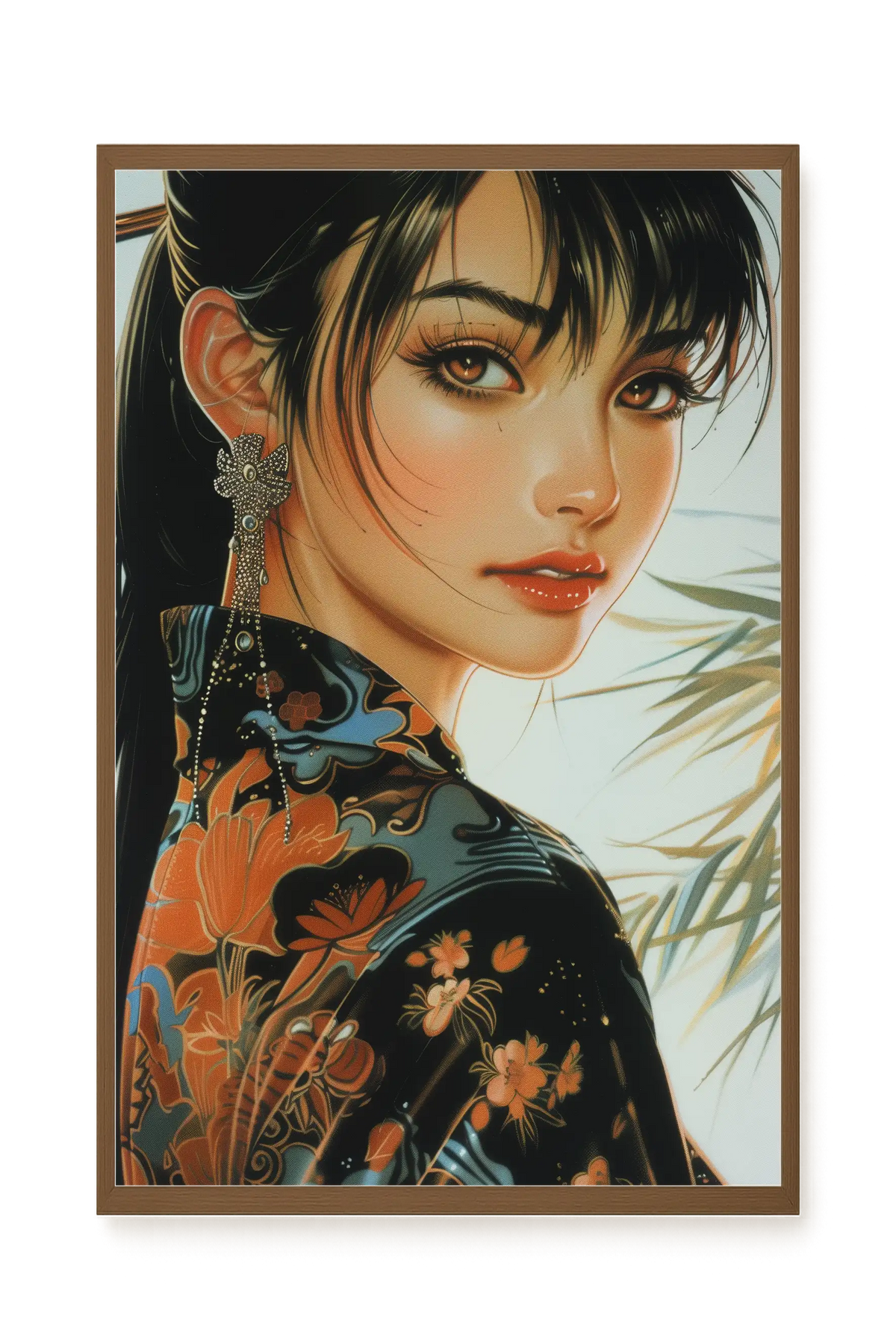 Classic Beauty Canvas Wall Art