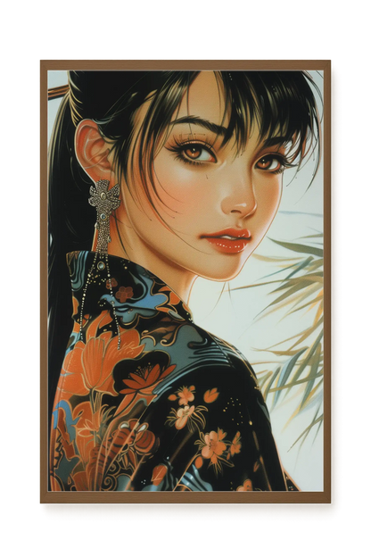 Classic Beauty Canvas Wall Art