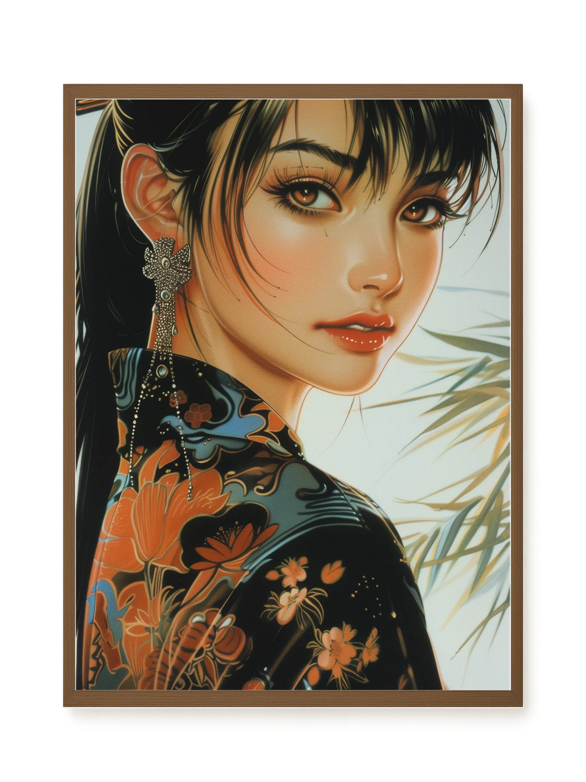 Classic Beauty Canvas Wall Art
