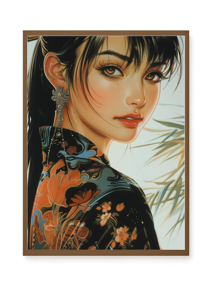 Classic Beauty Canvas Wall Art