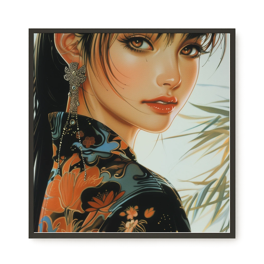 Classic Beauty Canvas Wall Art