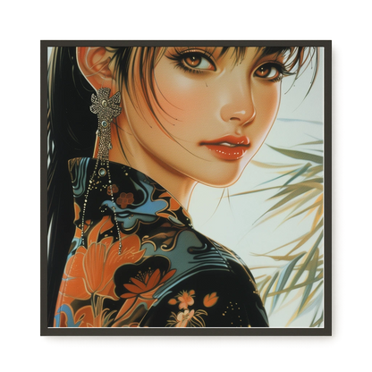 Classic Beauty Canvas Wall Art