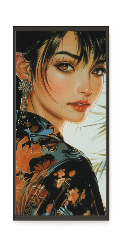 Classic Beauty Canvas Wall Art