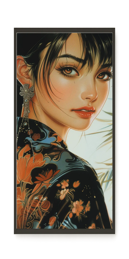 Classic Beauty Canvas Wall Art