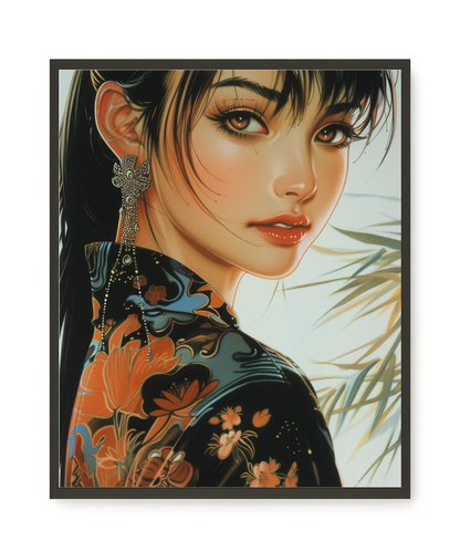 Classic Beauty Canvas Wall Art
