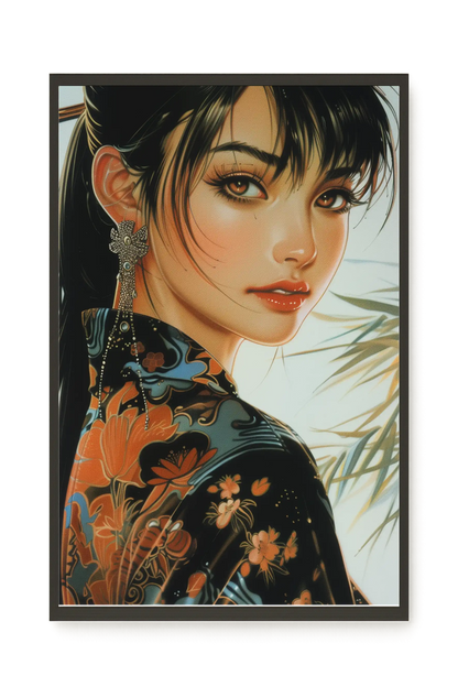 Classic Beauty Canvas Wall Art