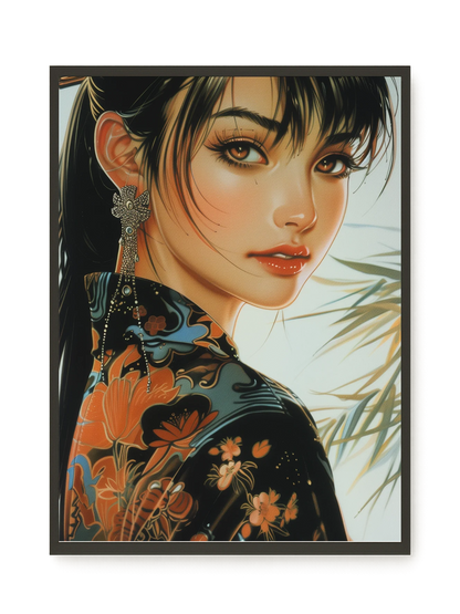Classic Beauty Canvas Wall Art