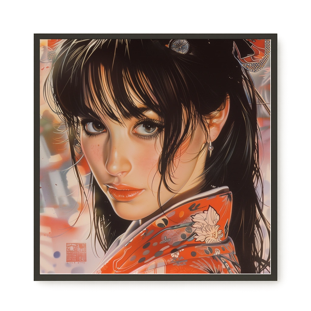 Blue Rhythm Canvas Print