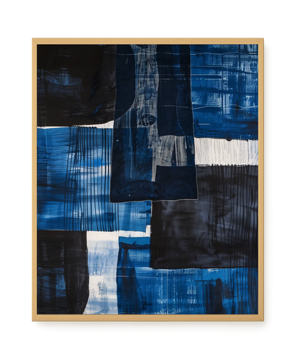 Dark Balance Canvas Wall Art