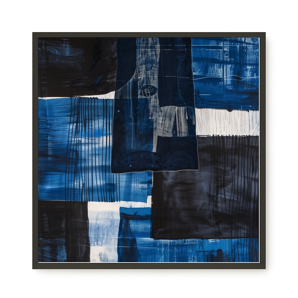 Dark Balance Canvas Wall Art