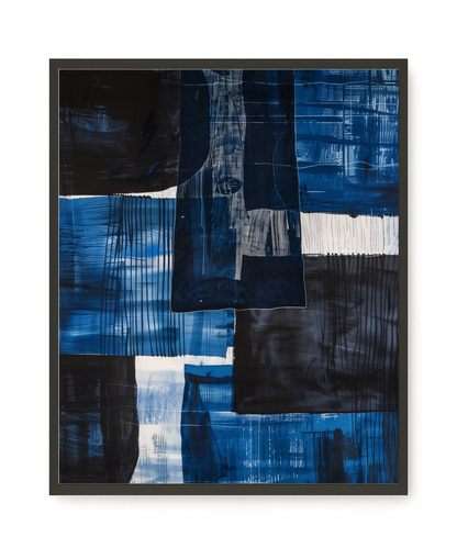 Dark Balance Canvas Wall Art
