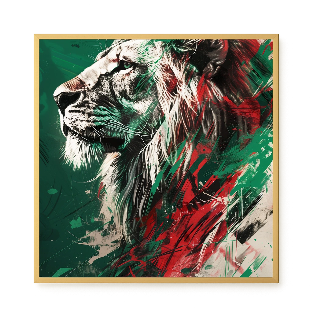 Patriotic Roar Canvas Print