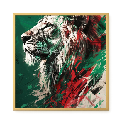 Patriotic Roar Canvas Print