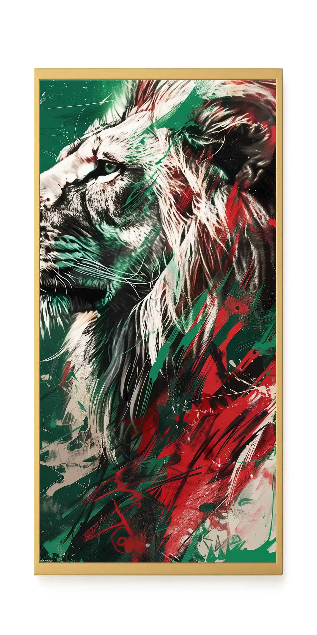 Patriotic Roar Canvas Print