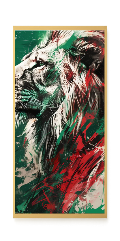 Patriotic Roar Canvas Print