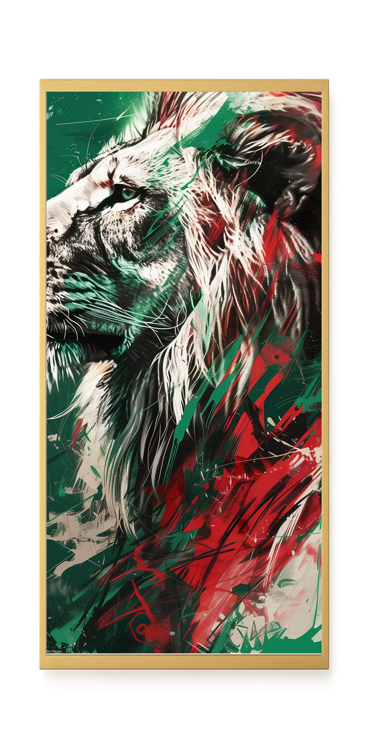 Patriotic Roar Canvas Print