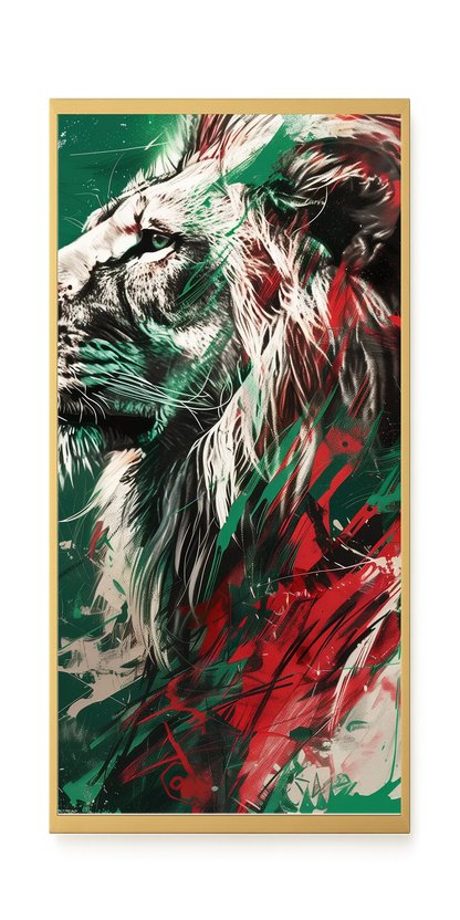 Patriotic Roar Canvas Print
