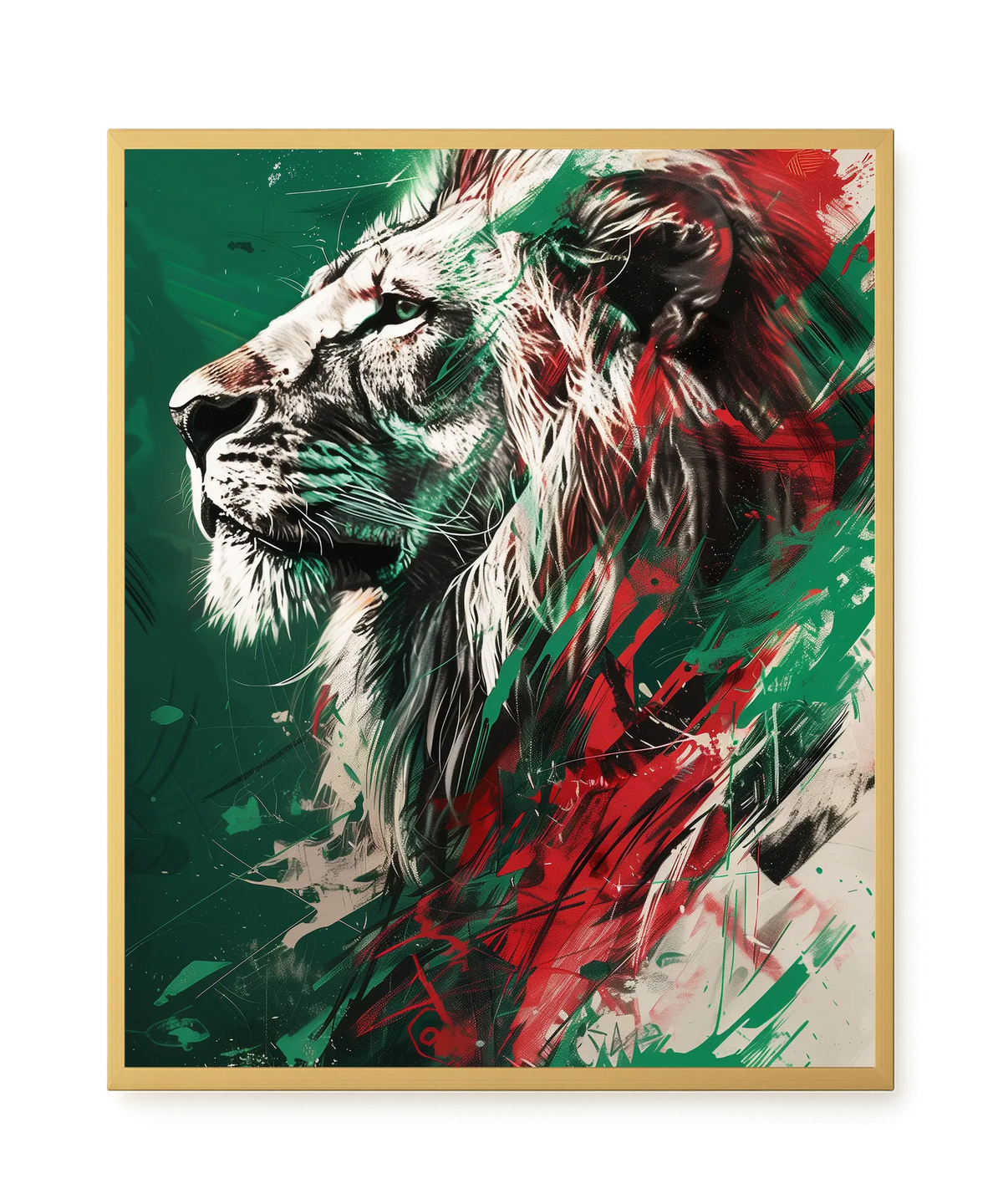 Patriotic Roar Canvas Print