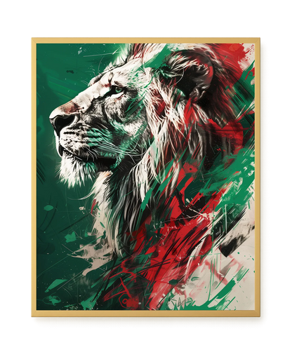 Patriotic Roar Canvas Print