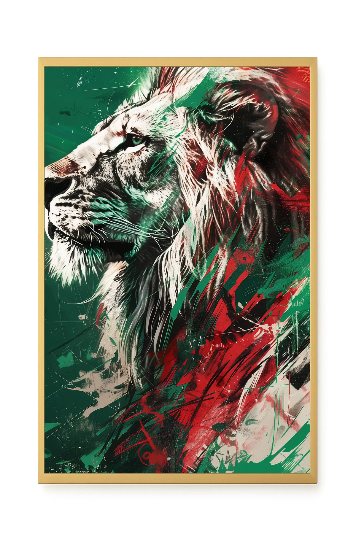 Patriotic Roar Canvas Print