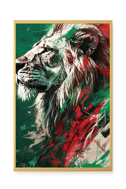 Patriotic Roar Canvas Print