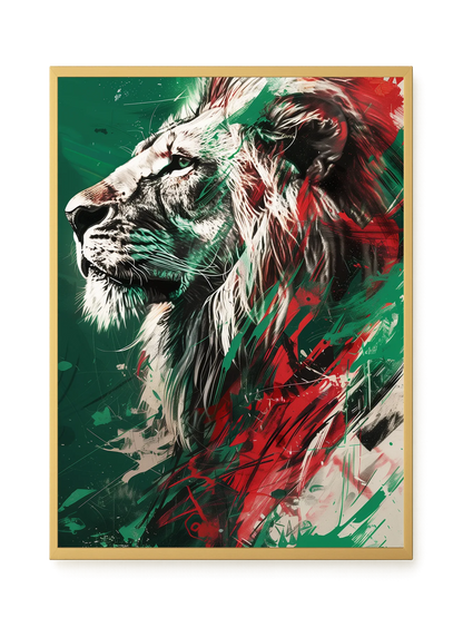 Patriotic Roar Canvas Print