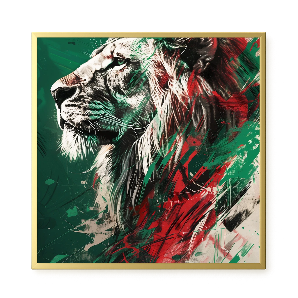 Patriotic Roar Canvas Print