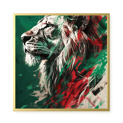 Patriotic Roar Canvas Print