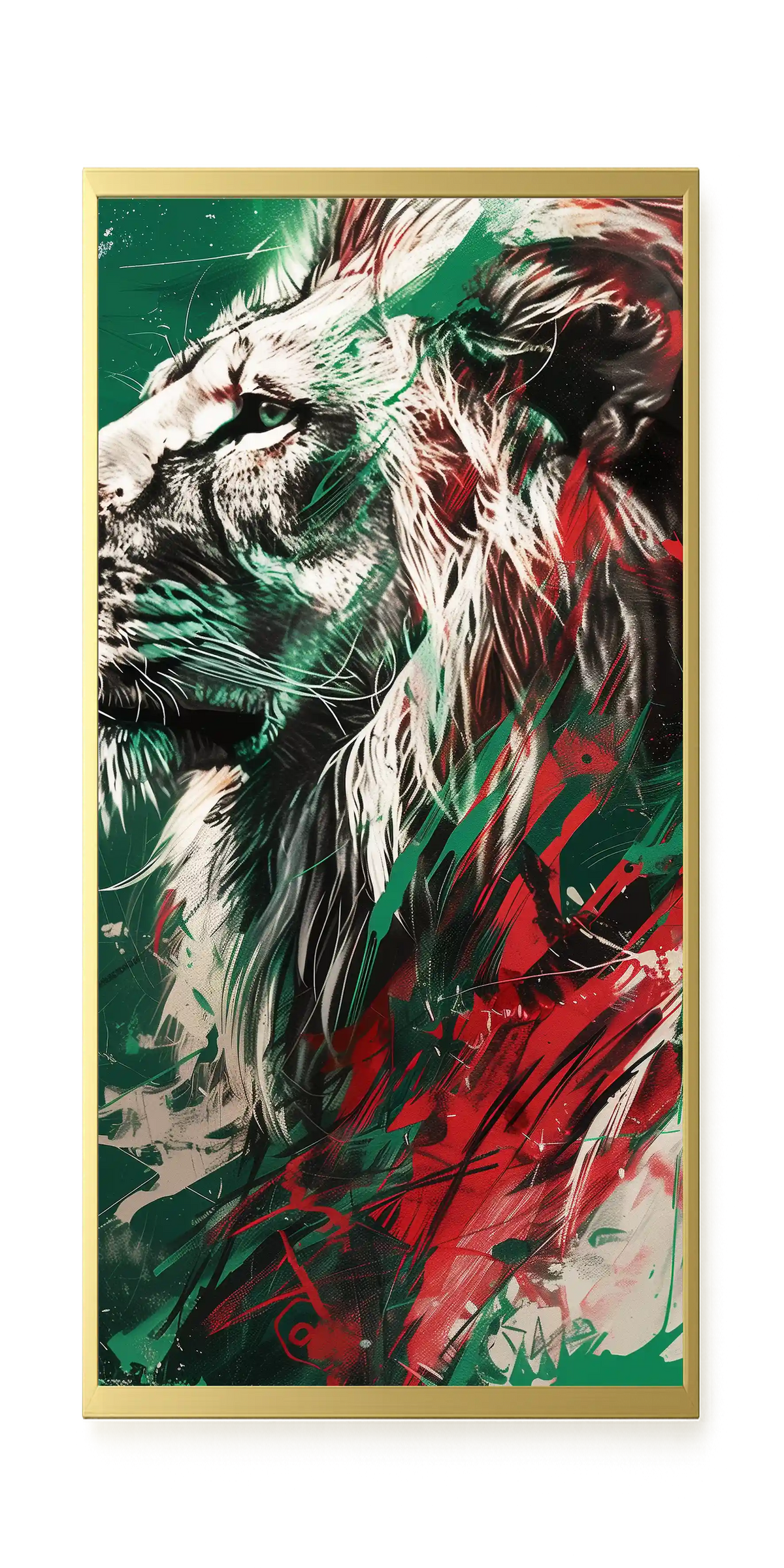 Patriotic Roar Canvas Print