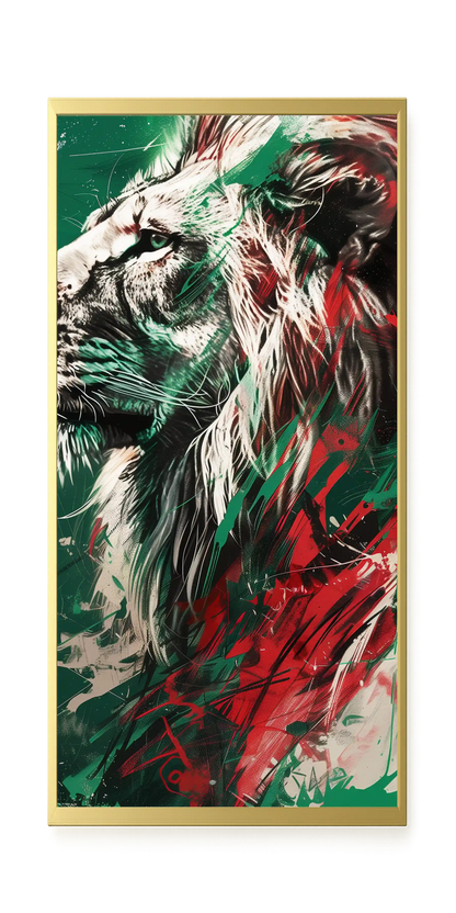 Patriotic Roar Canvas Print