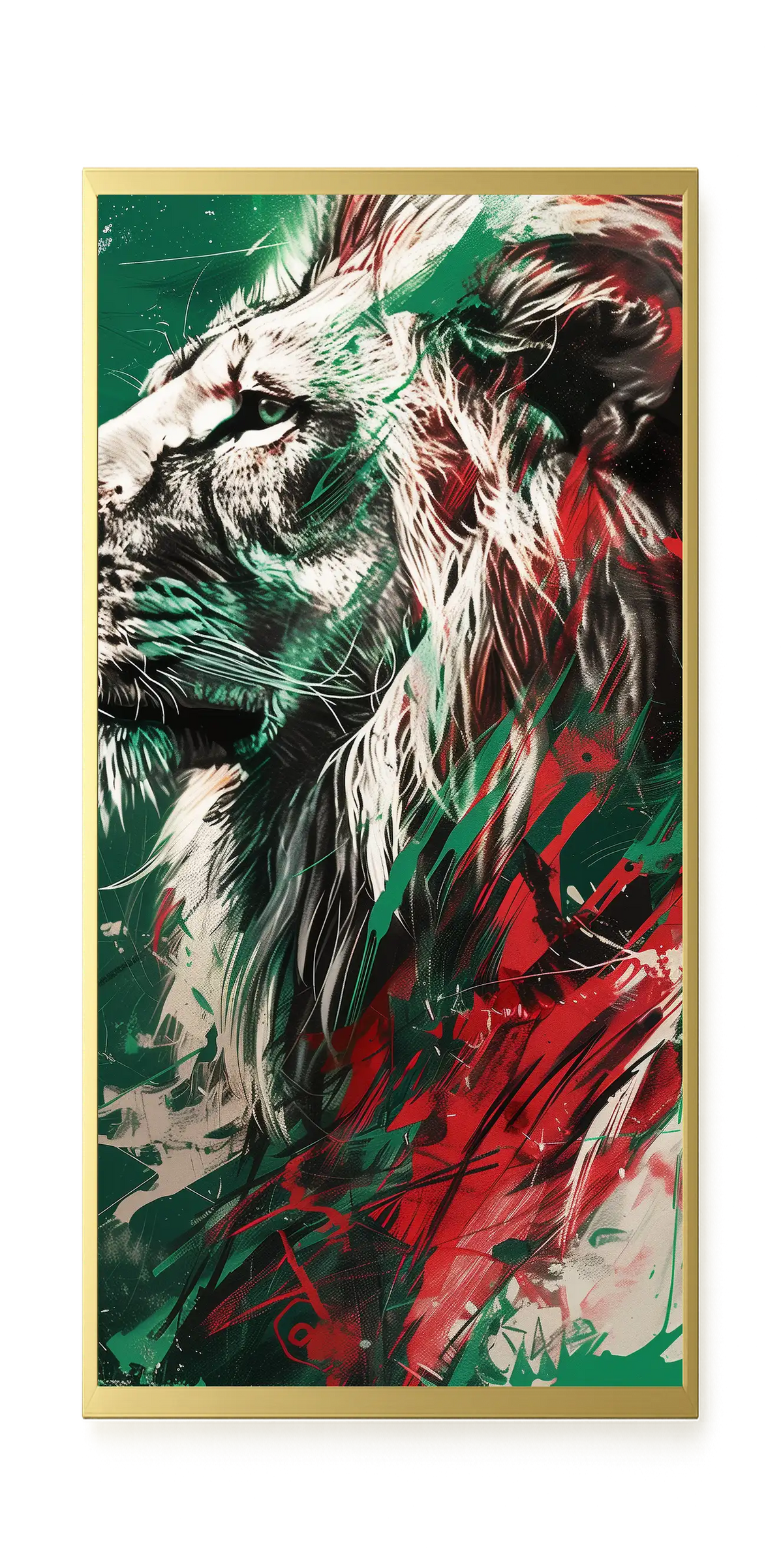 Patriotic Roar Canvas Print