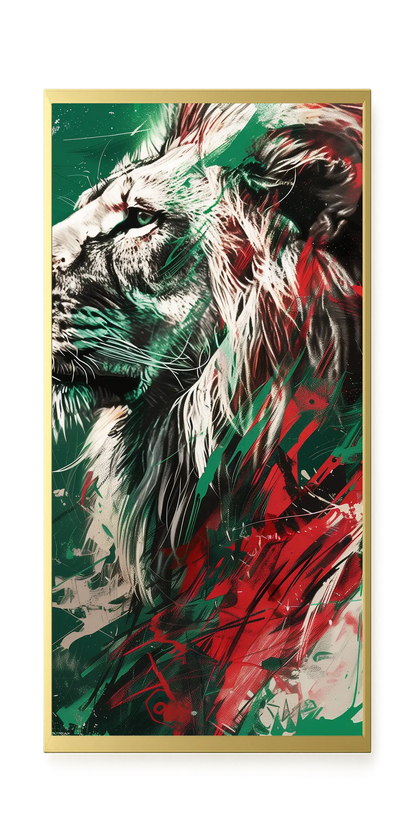 Patriotic Roar Canvas Print