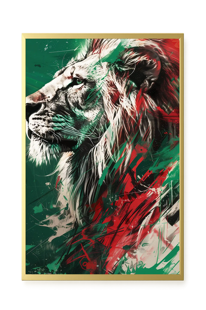 Patriotic Roar Canvas Print