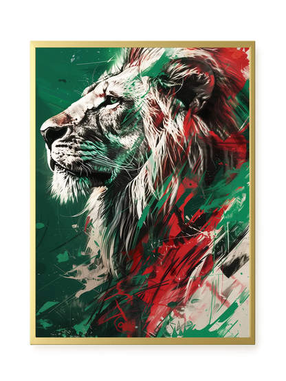 Patriotic Roar Canvas Print