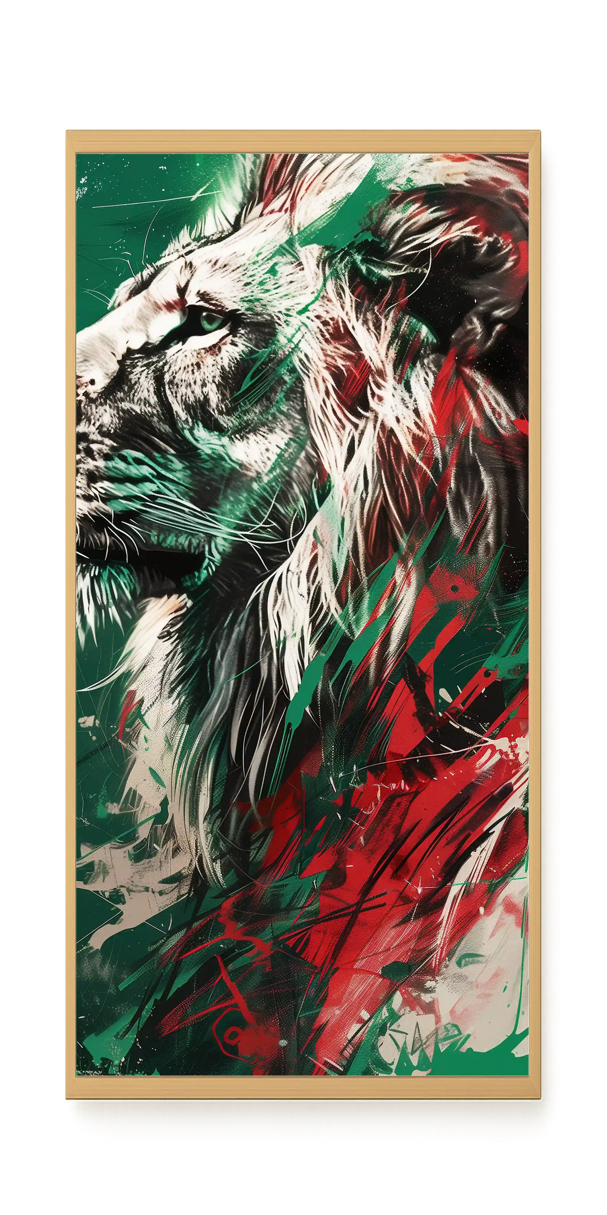 Patriotic Roar Canvas Print