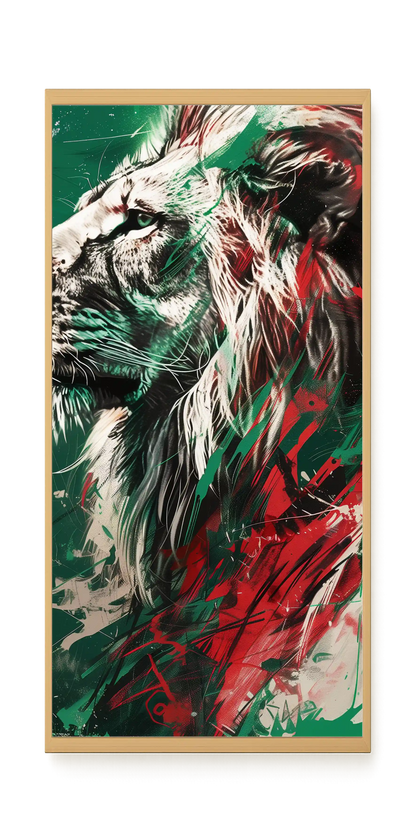 Patriotic Roar Canvas Print