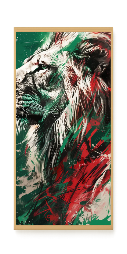 Patriotic Roar Canvas Print