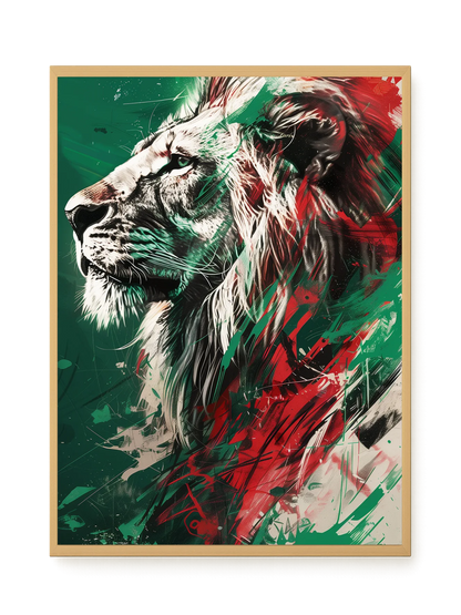 Patriotic Roar Canvas Print