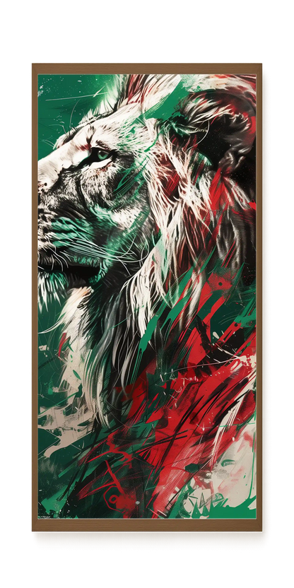 Patriotic Roar Canvas Print