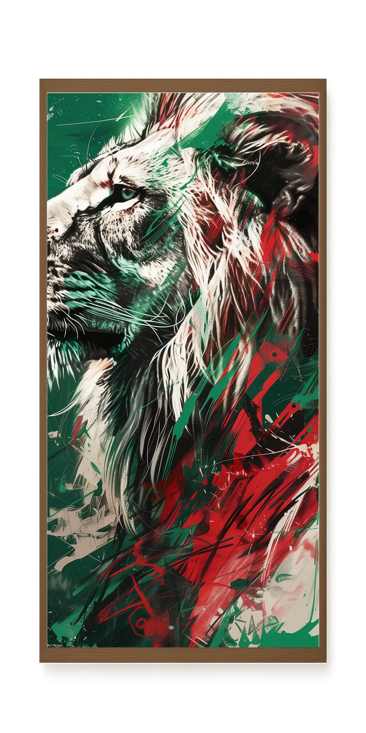 Patriotic Roar Canvas Print