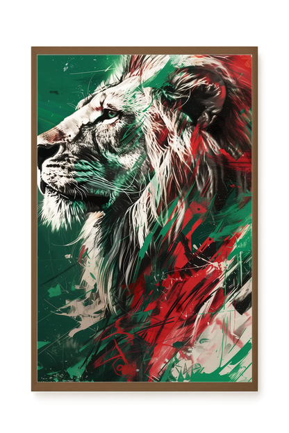 Patriotic Roar Canvas Print