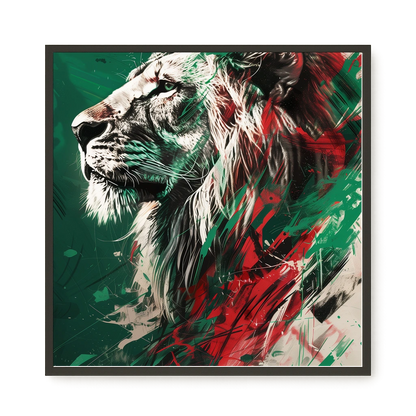 Patriotic Roar Canvas Print