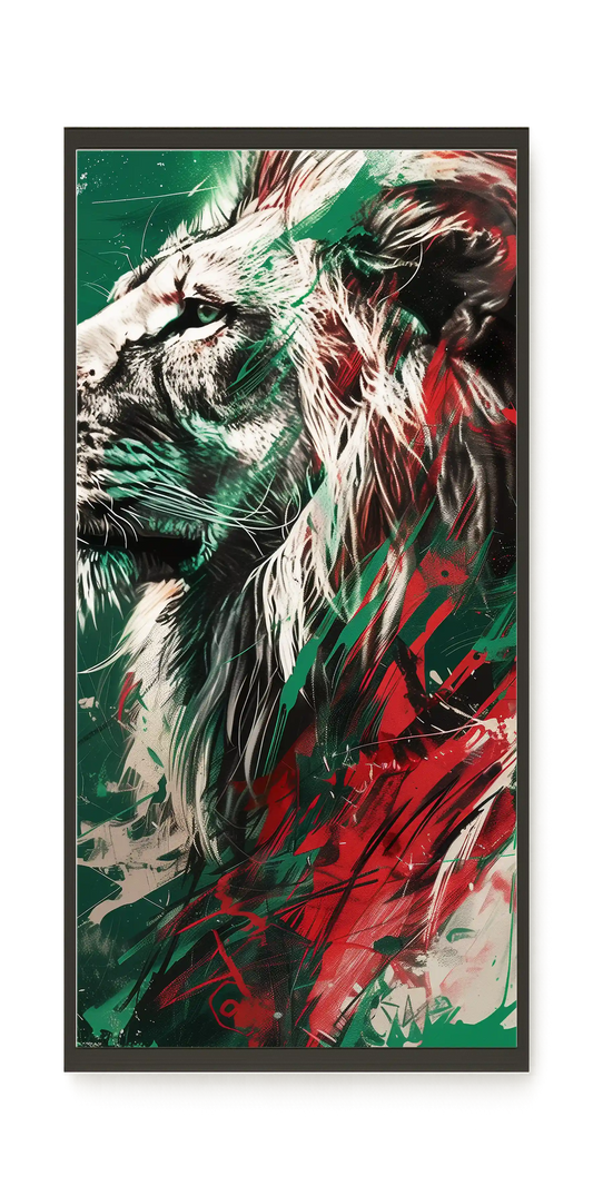 Patriotic Roar Canvas Print