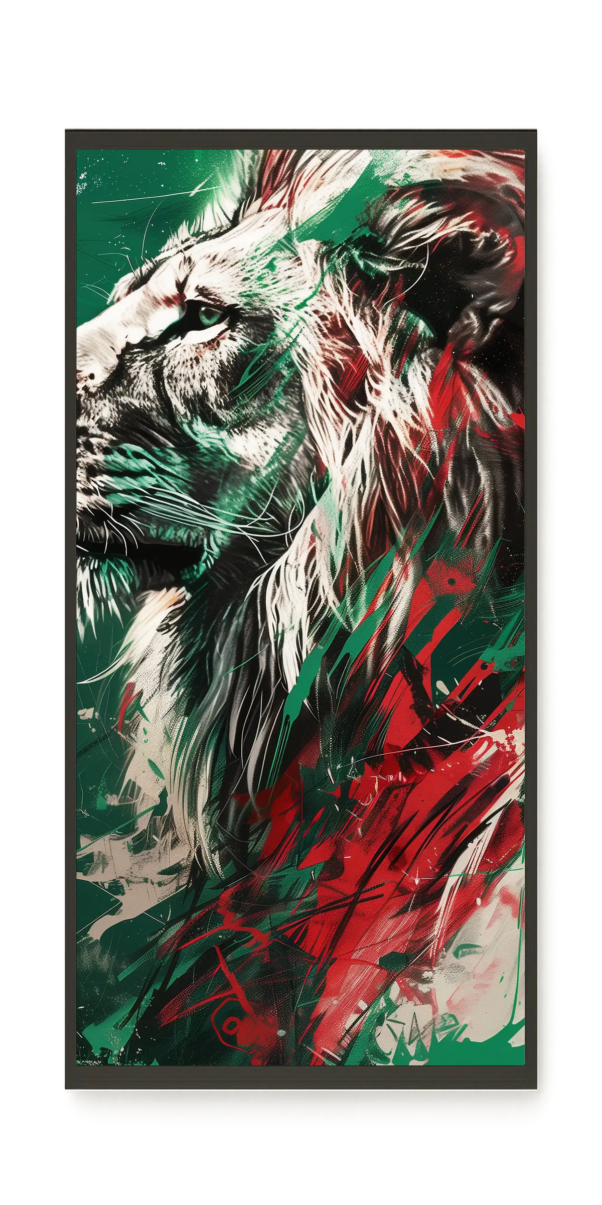 Patriotic Roar Canvas Print