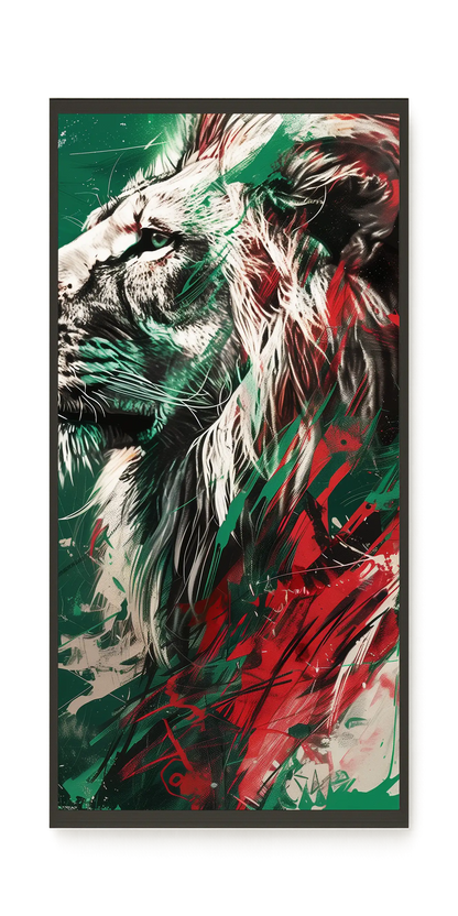 Patriotic Roar Canvas Print