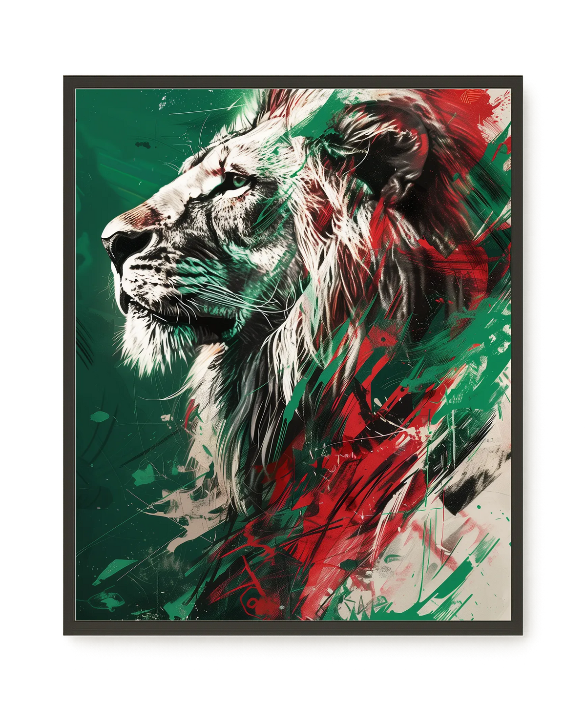 Patriotic Roar Canvas Print
