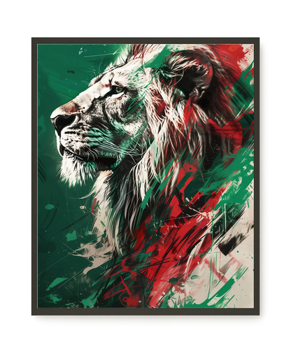 Patriotic Roar Canvas Print