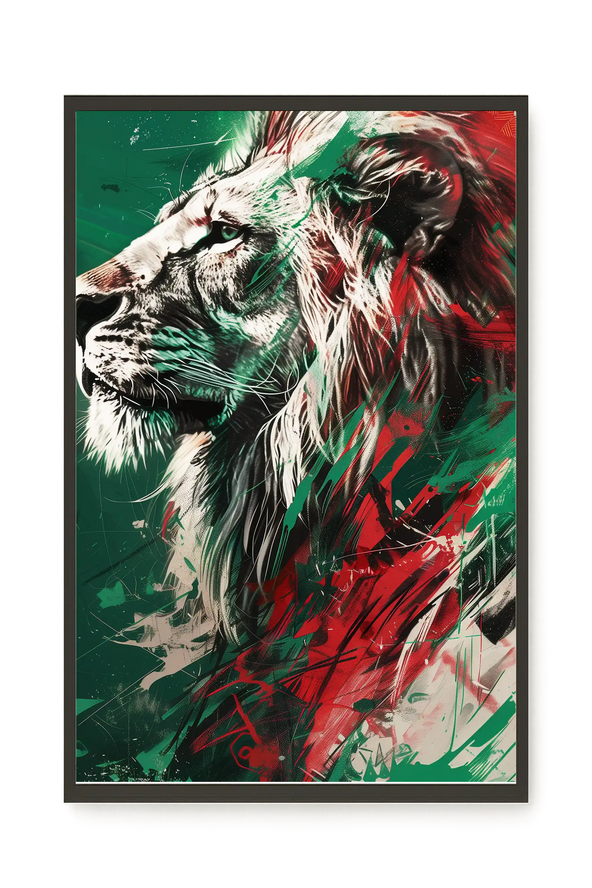 Patriotic Roar Canvas Print