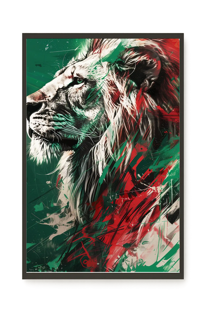 Patriotic Roar Canvas Print