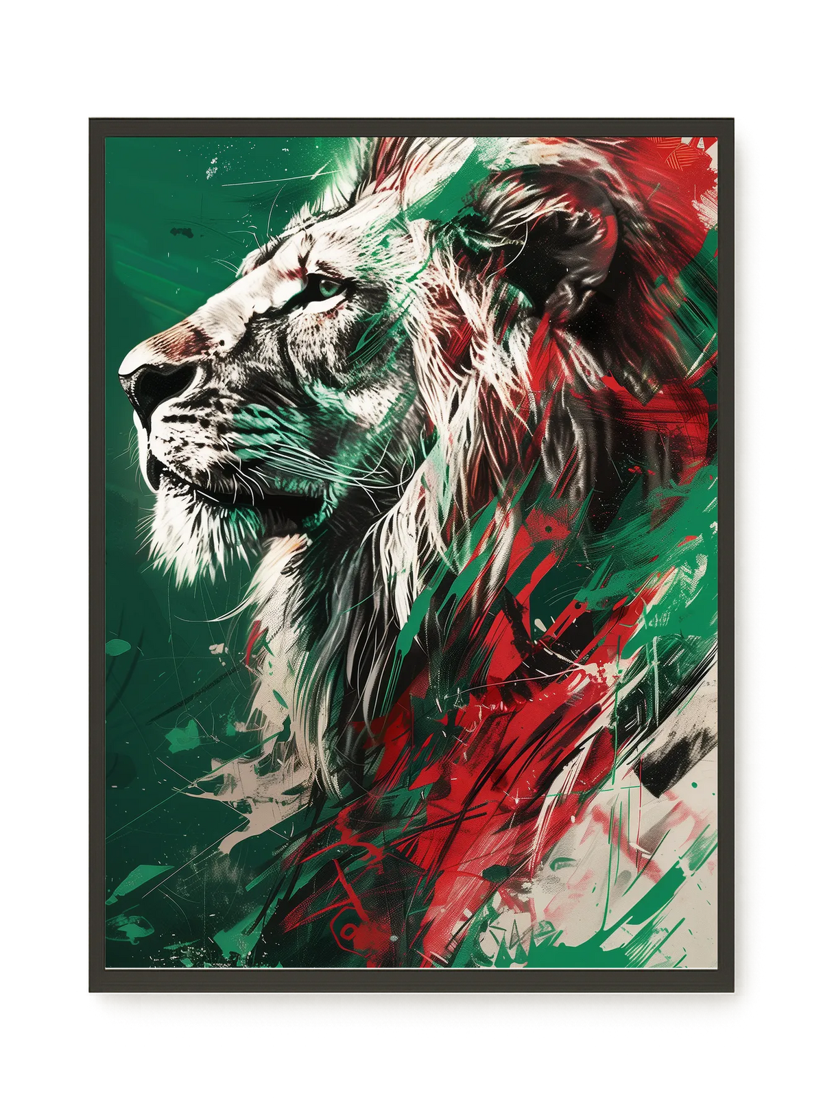 Patriotic Roar Canvas Print